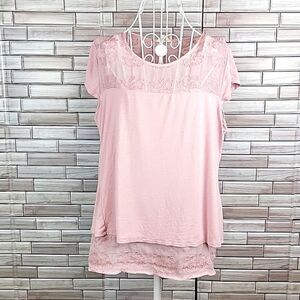 Adiva short sleeved blouse Size M